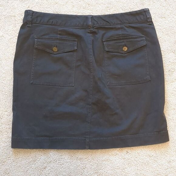 Old Navy Gray Denim Skirt Size 14 - Picture 7 of 8